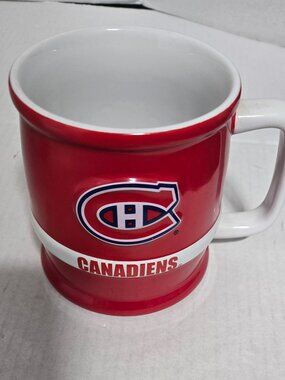 Montreal Canadiens NHL Official Licensed Ceramic Coffee Mug Red 15 oz